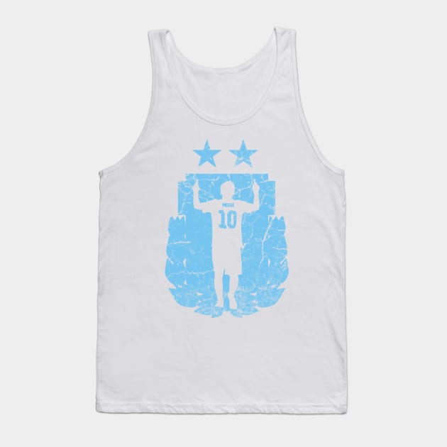 Messi (Argentina Blue) Tank Top by paulponte